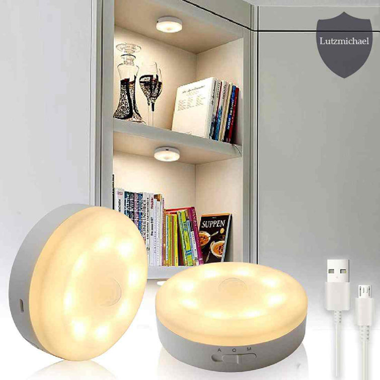 menggutong Rechargeable Motion Sensor Closet Light Wireless for